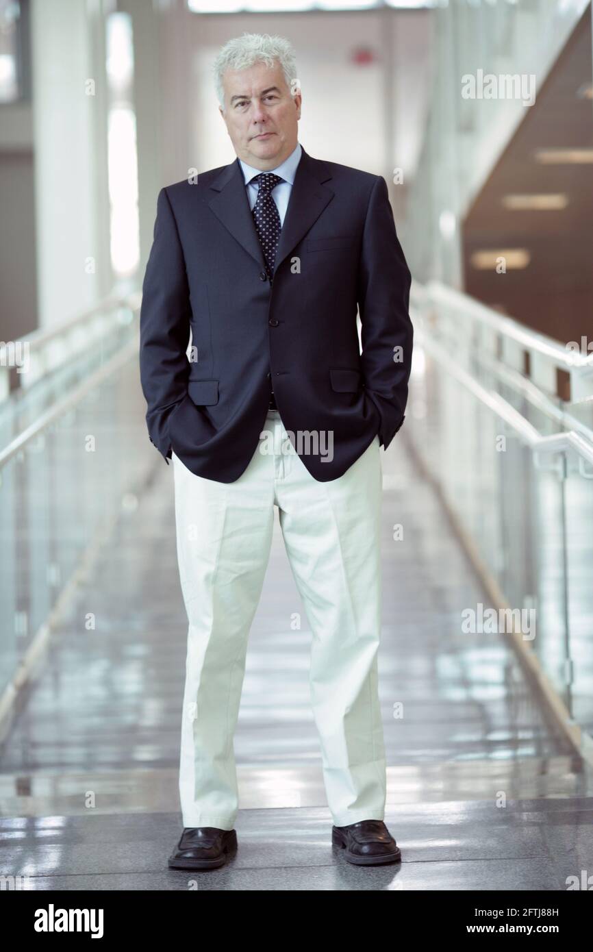 L'autore britannico più venduto Ken Follett Foto Stock