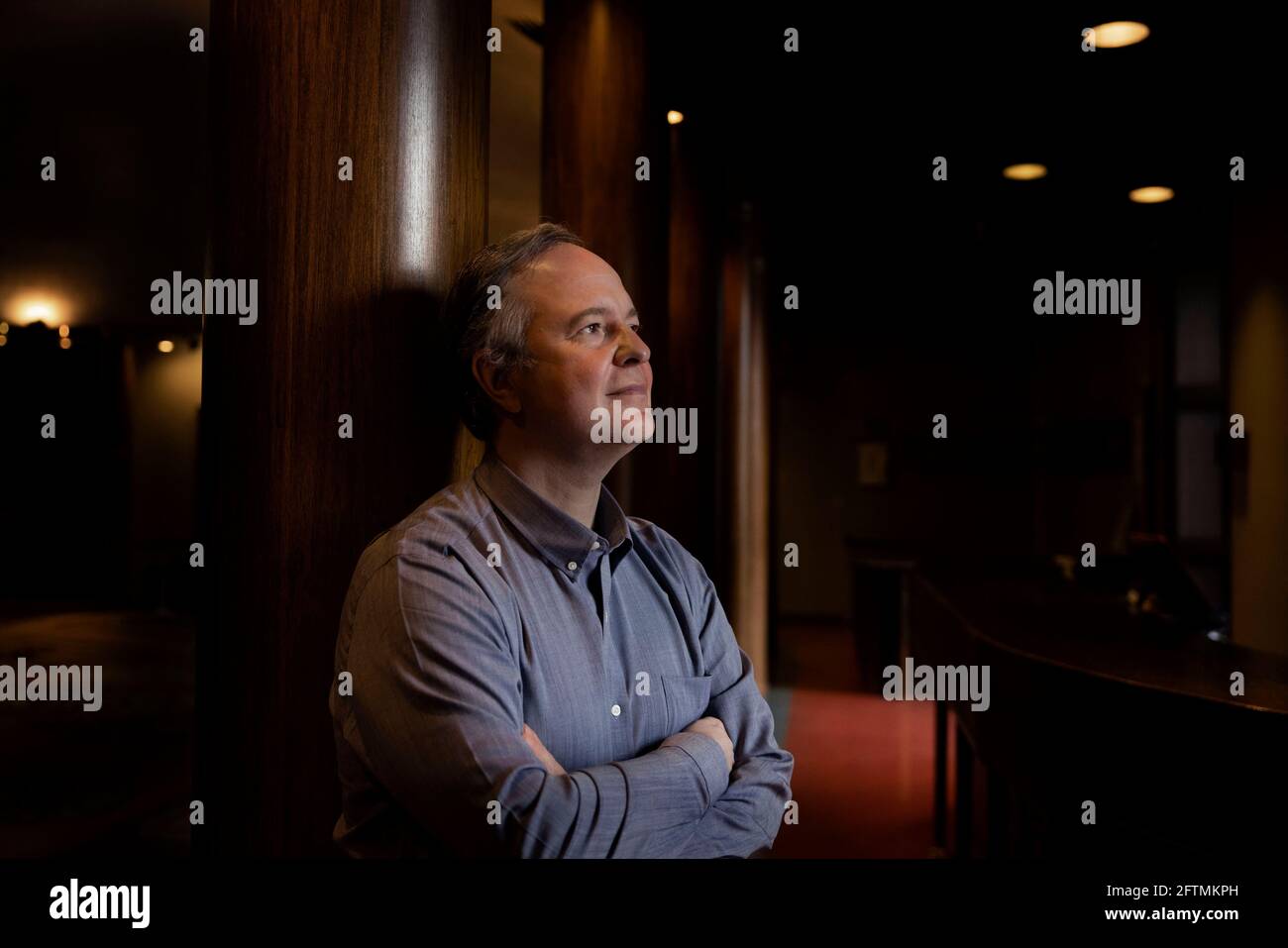 Direttore finlandese, Sakari Oramo, OBE, direttore generale della Royal Stockholm Philharmonic Orchestra e della BBC Symphony Orchestra. Foto: Roger Turesson / DN / TT/ code 3518 Foto Stock