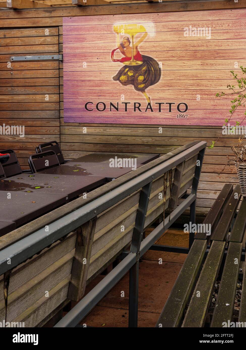 Italien Ristorante cucina Matta, Curschmannstr. 5 a Amburgo-Hoheluft-Ost, Germania, Europa Foto Stock