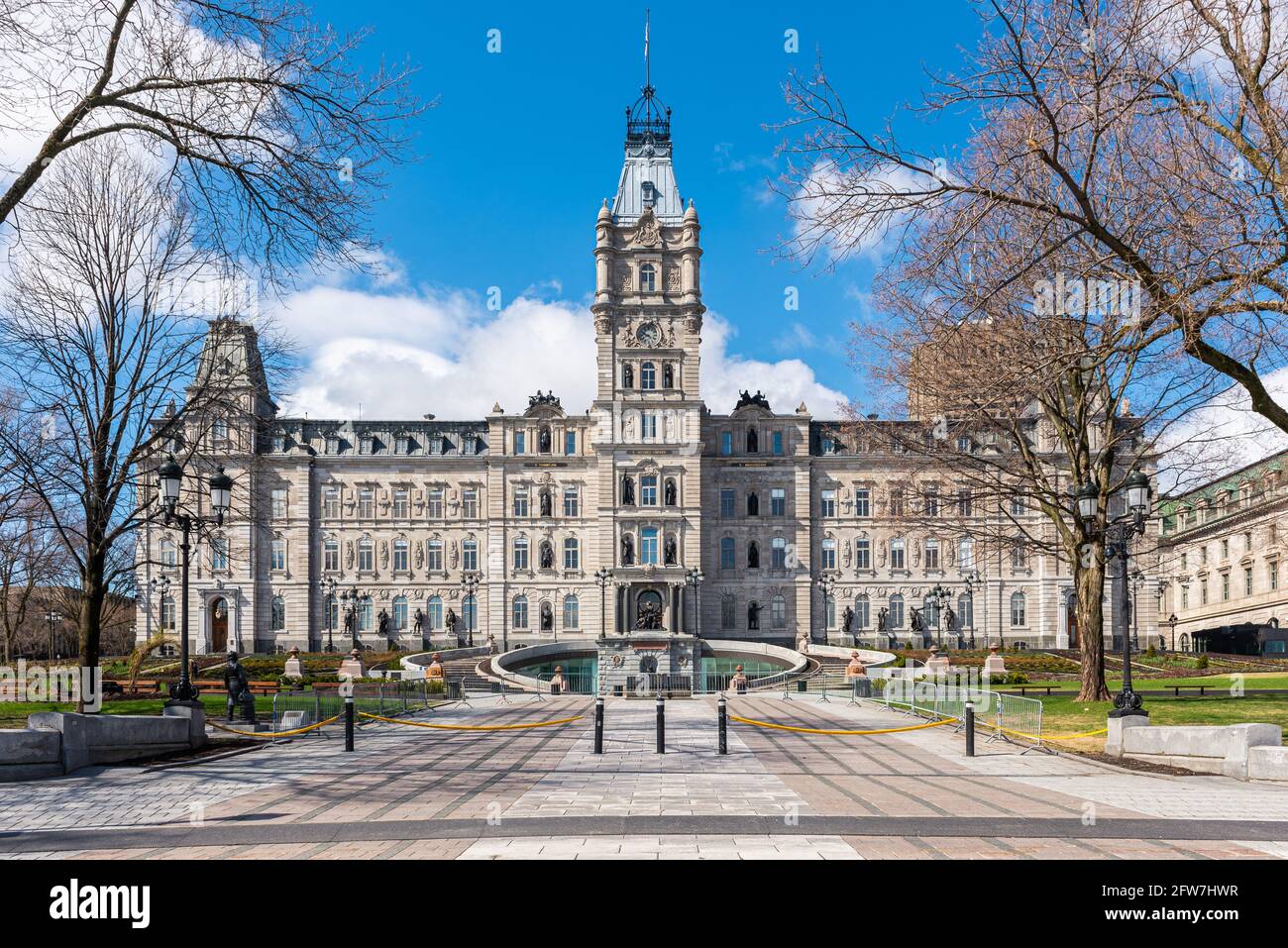 Edificio del parlamento del Québec a Quebec City Foto Stock