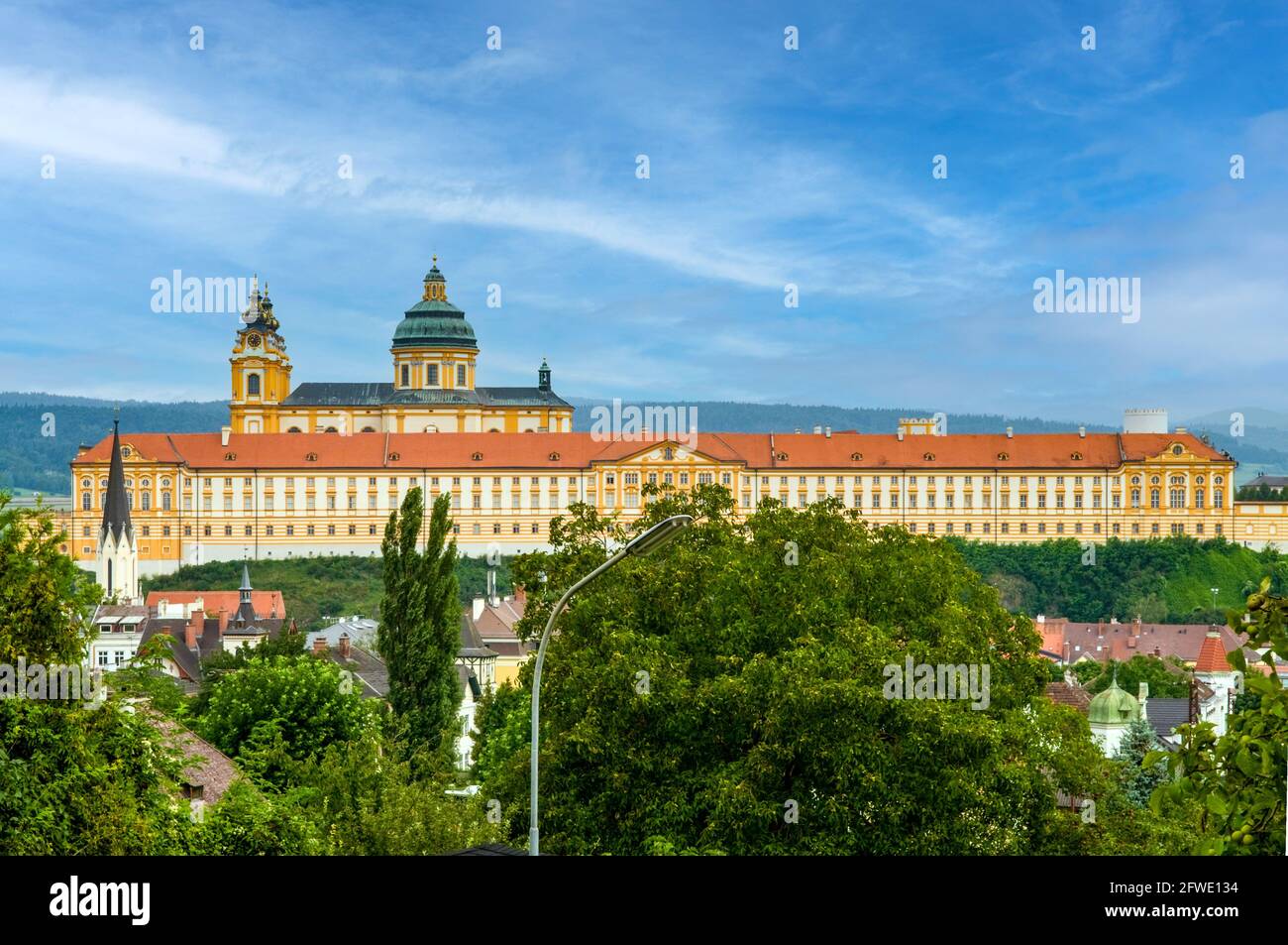 Stift Melk, l'Abbazia d'Oro, Melk, Austria Foto Stock