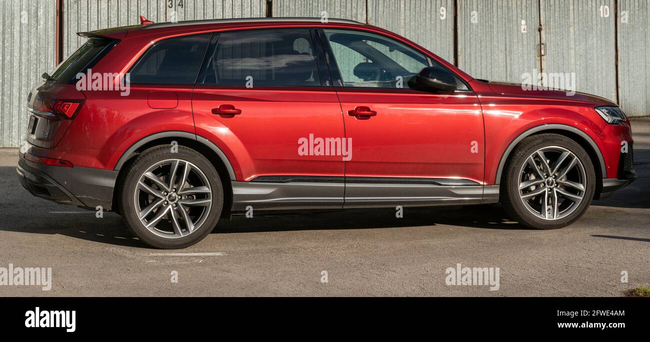 Audi Q7 Premium SUV Foto Stock