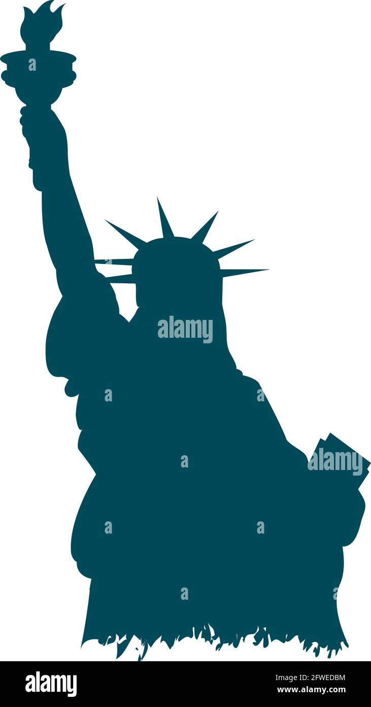 Statua della Libertà Illustrazione Vettoriale