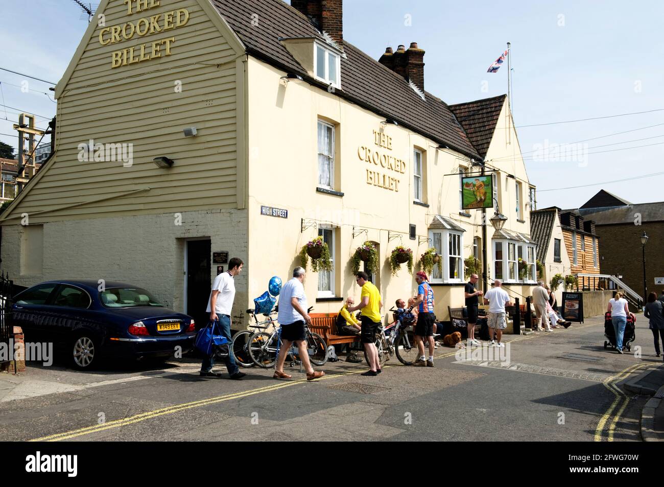 Il Billet Crooked Leigh-on-Sea Essex Foto Stock