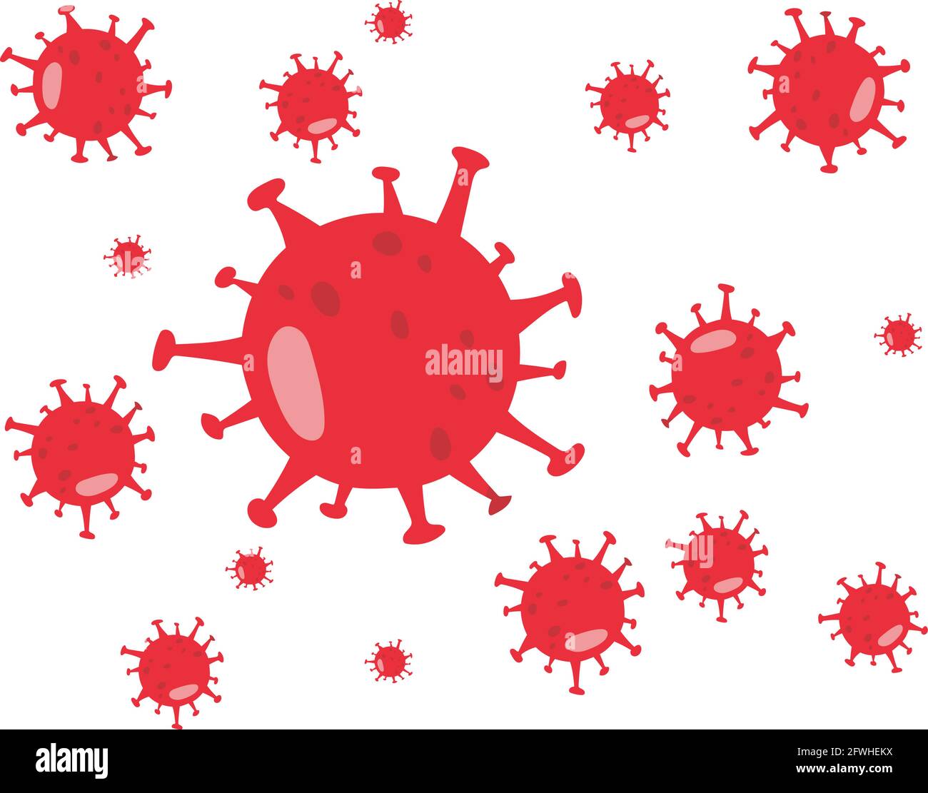 sfondo testurizzato del virus corona o icona schermo verde del virus corona. cartone animato del virus corona. disegno 3d del virus corona. Illustrazione Vettoriale sfondo testurizzato del virus corona o icona schermo verde del virus corona. cartone animato del virus corona. disegno 3d del virus corona. Illustrazione Vettoriale