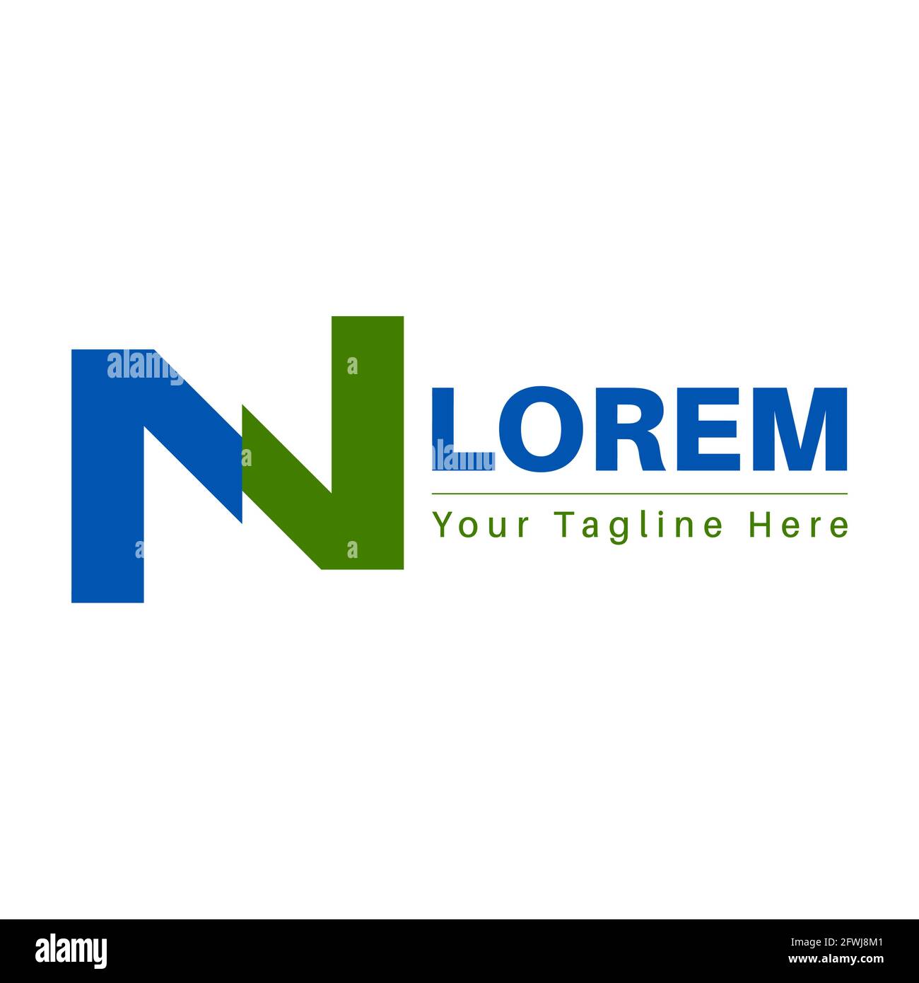 Design astratto del logo Budiness. Illustrazione Vettoriale