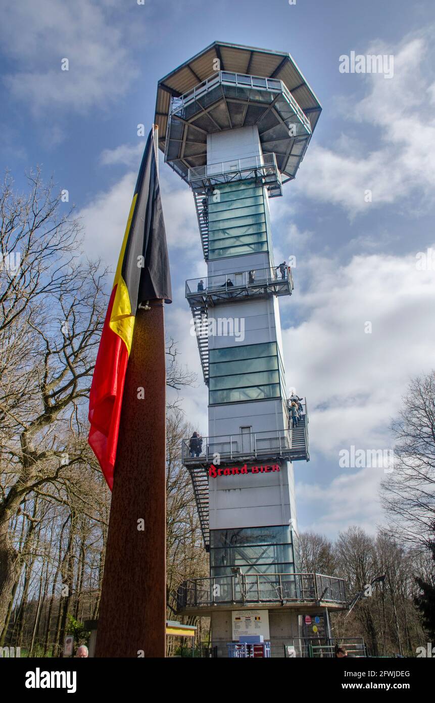 Turm Dreiländerpunkt Foto Stock