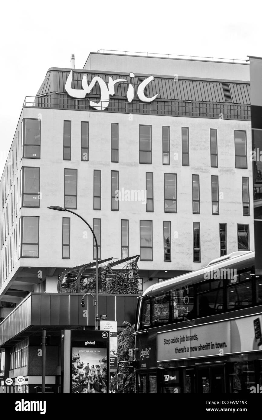 London Hammersmith e il Lyric Foto Stock