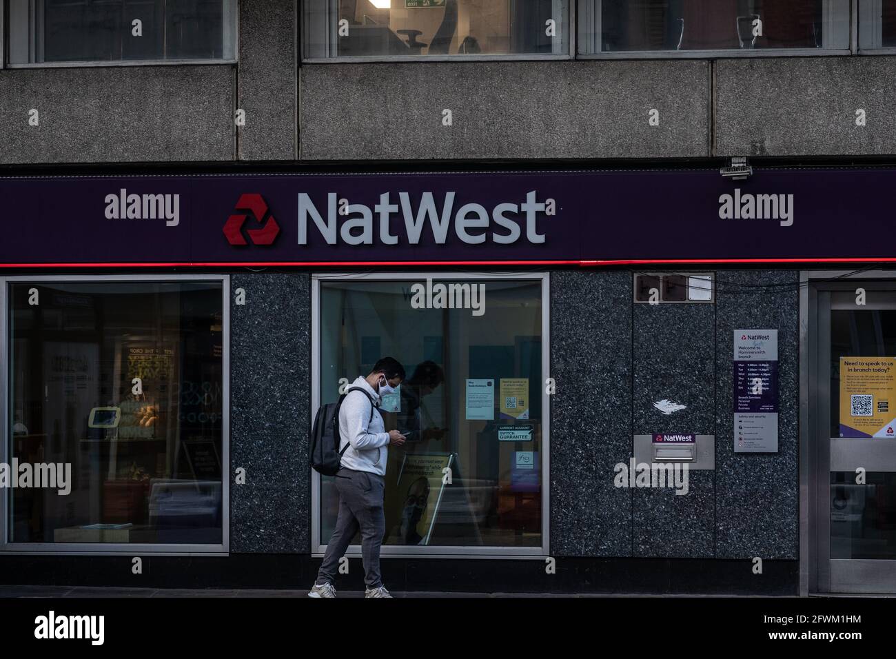 London Hammersmith e il Lyric Foto Stock