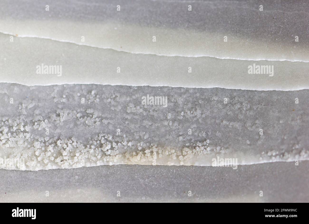 limescale frammenti Foto Stock