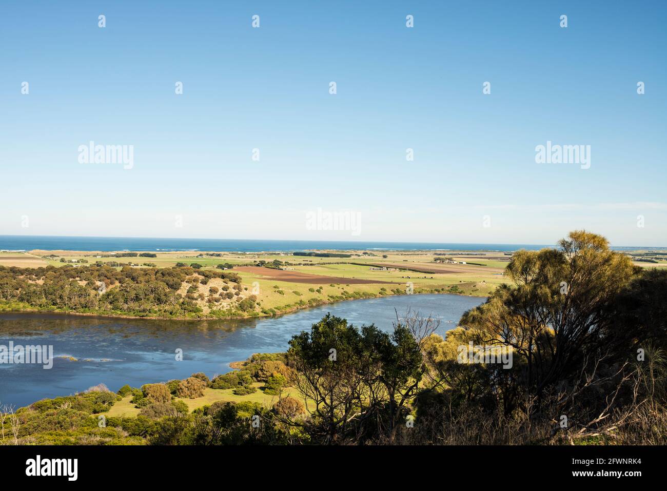 Tower Hill Reserve, Victoria, Australia Foto Stock