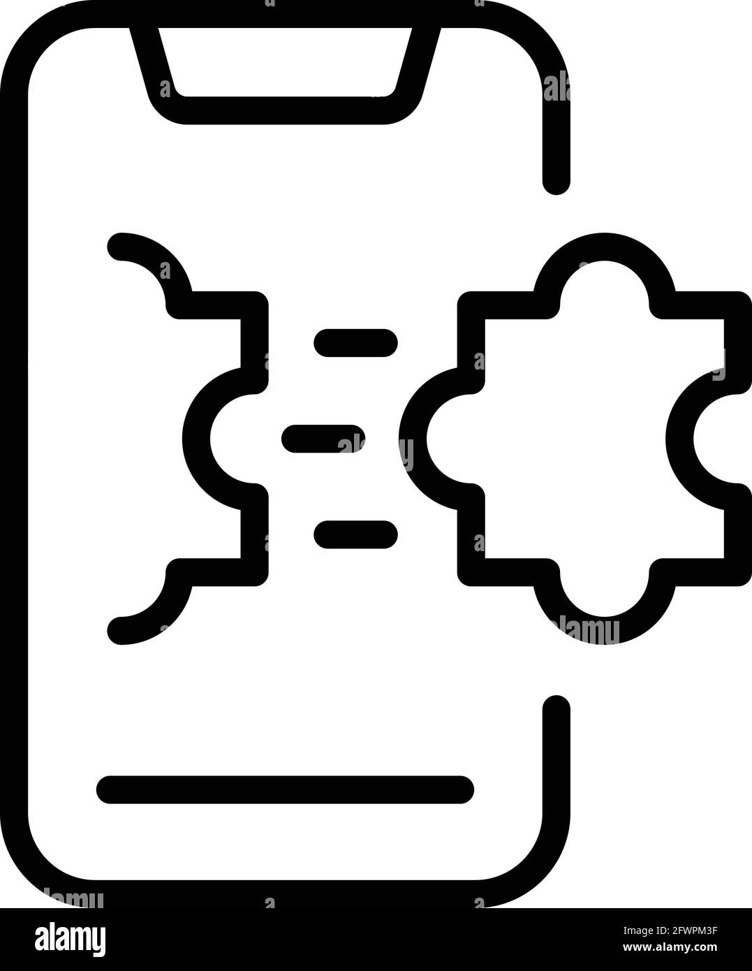 Icona formazione virtuale. Profilo icona vettore di educazione virtuale per il web design isolato su sfondo bianco Illustrazione Vettoriale