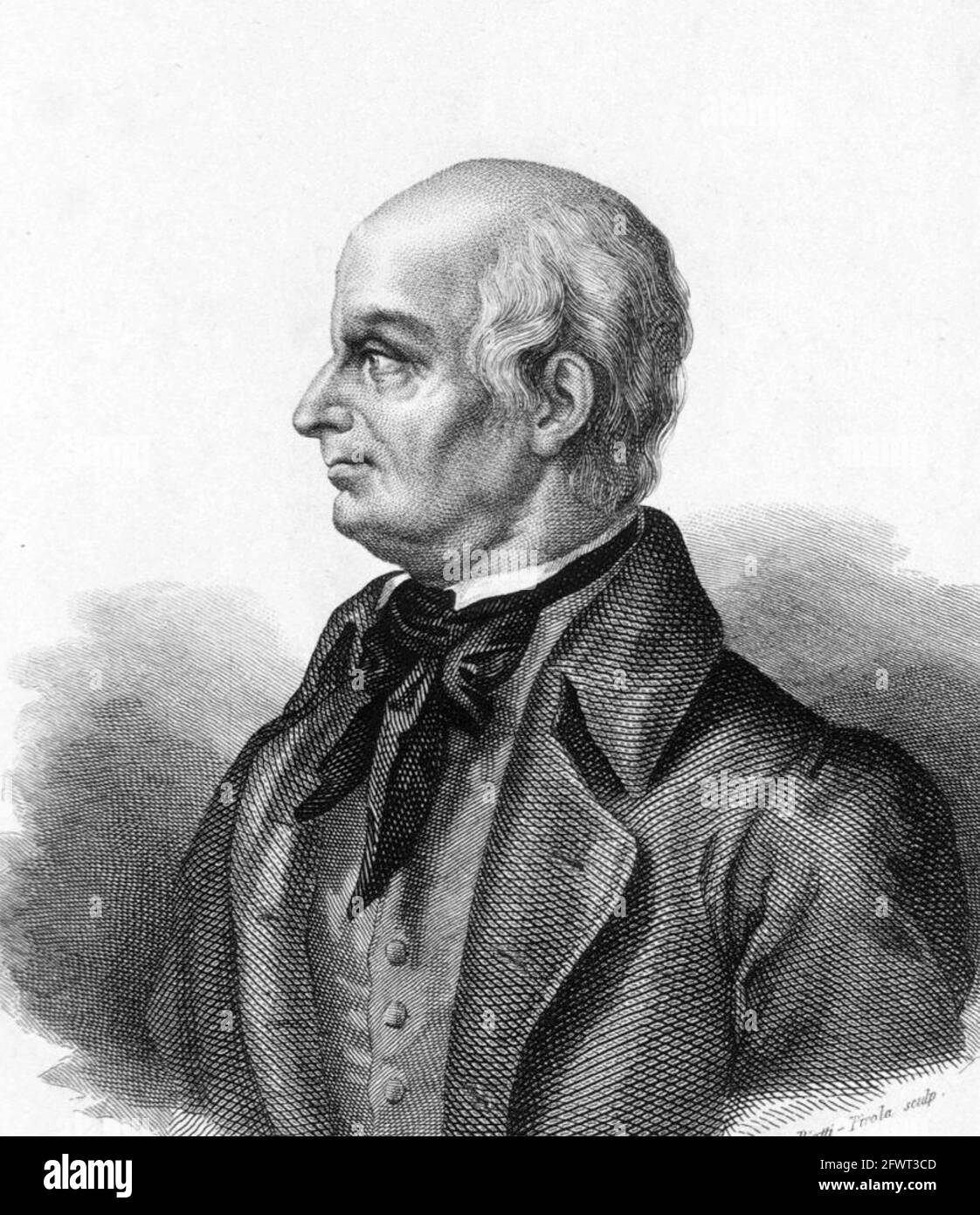 LAZZARO SPALLANZANI (1729-1799) sacerdote, biologo e fisiologo cattolico italiano Foto Stock