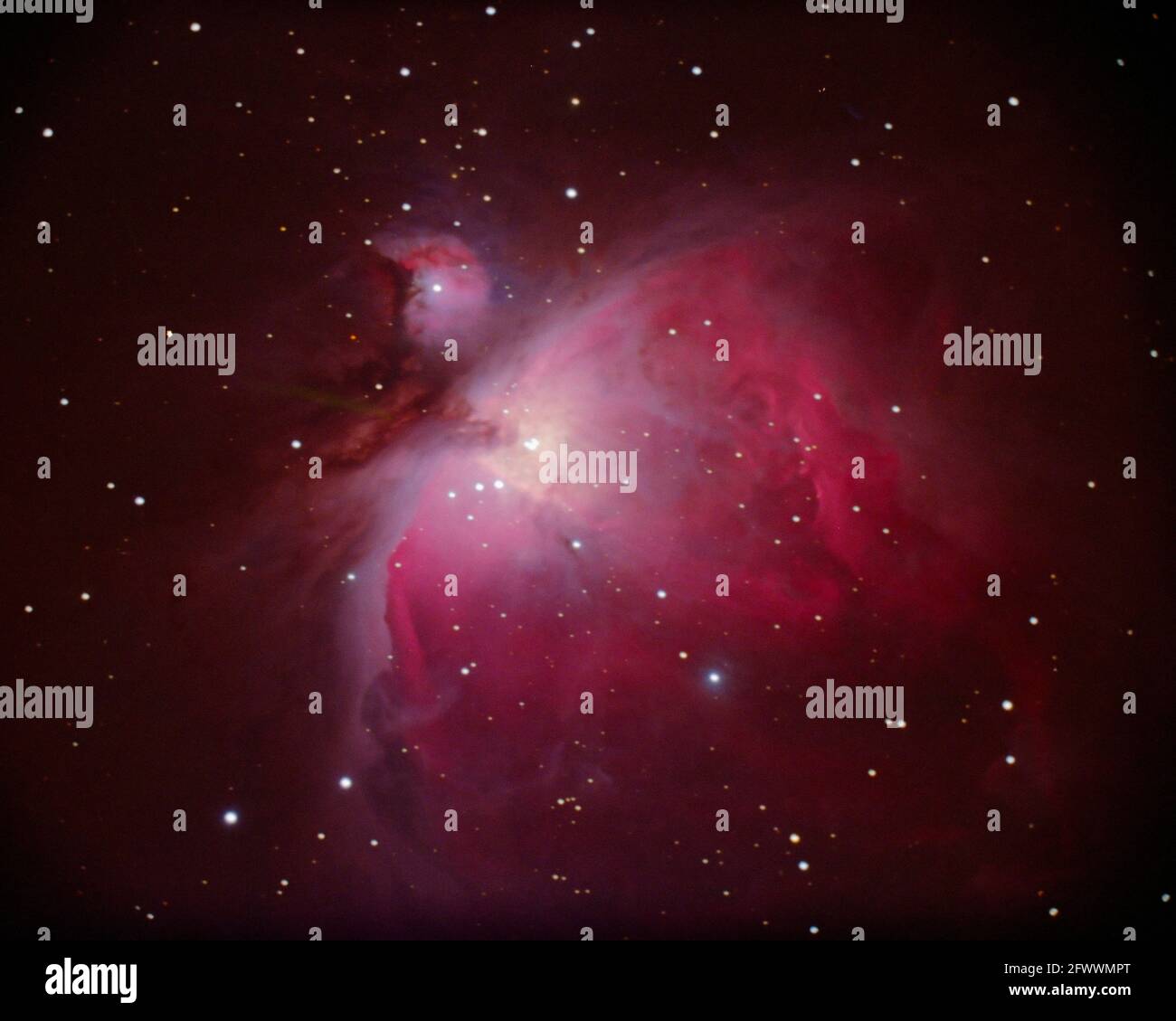 Nebulosa di Orione Foto Stock