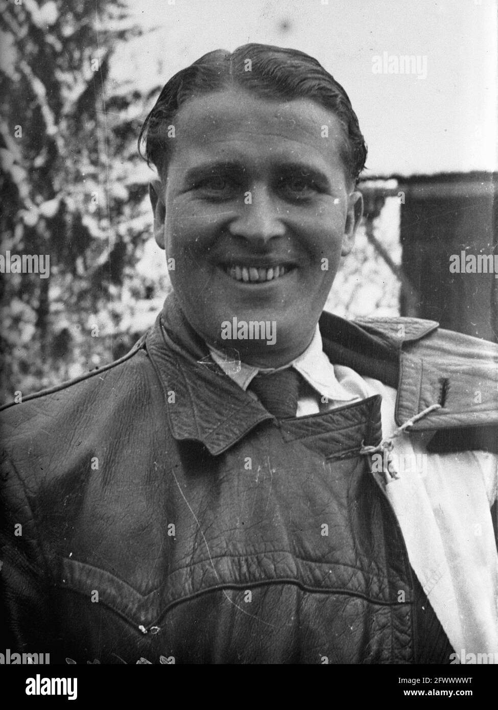 Prof. Wernher von Braun, inventore del razzo V2, 9 dicembre 1946, ritratti, inventori, Scienziati, Paesi Bassi, foto agenzia stampa del XX secolo, notizie da ricordare, documentario, fotografia storica 1945-1990, storie visive, Storia umana del XX secolo, che cattura momenti nel tempo Foto Stock