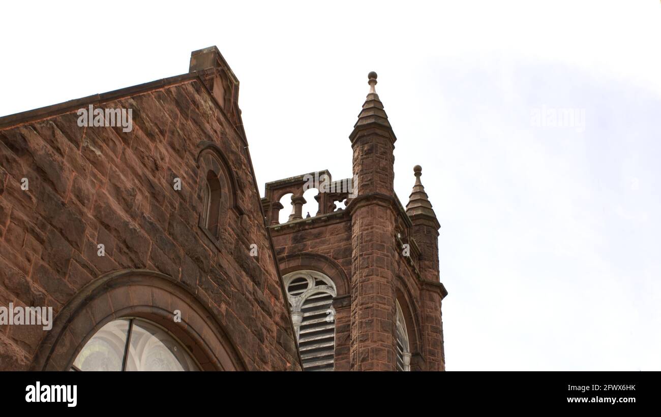 Una chiesa costruita in pietra Foto Stock Una chiesa costruita in pietra Foto Stock