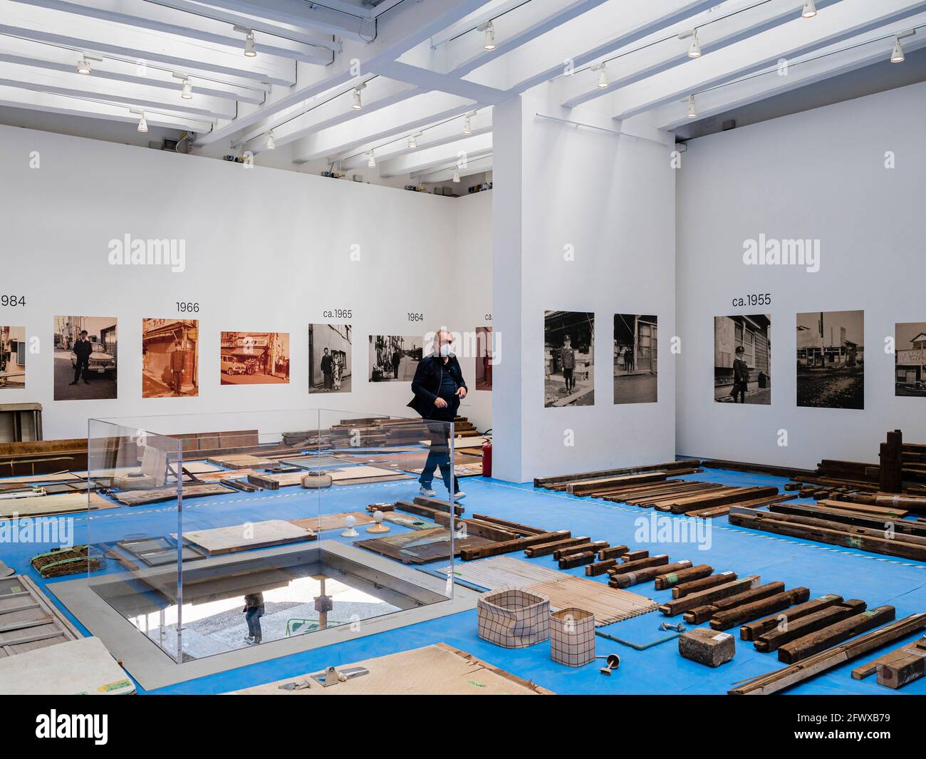 Padiglione Giapponese. 17° Biennale di architettura Venezia, Venezia, Italia. Architetto: Vari, 2021. Foto Stock
