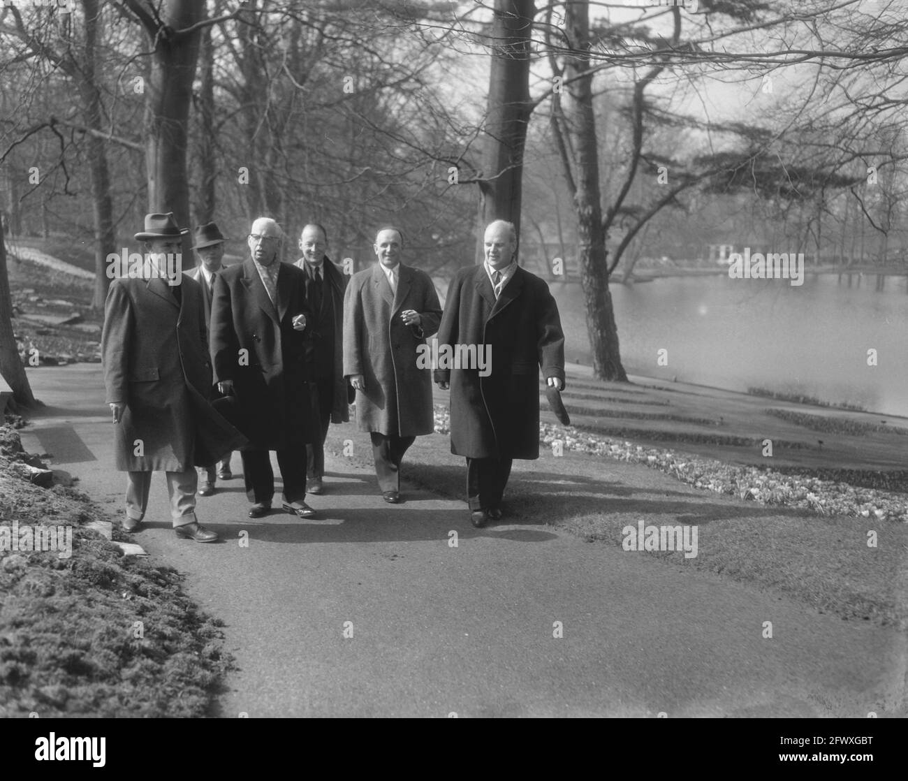 Apertura di Keukenhof, 24 marzo 1959, aperture, Paesi Bassi, foto agenzia stampa del xx secolo, notizie da ricordare, documentario, fotografia storica Foto Stock