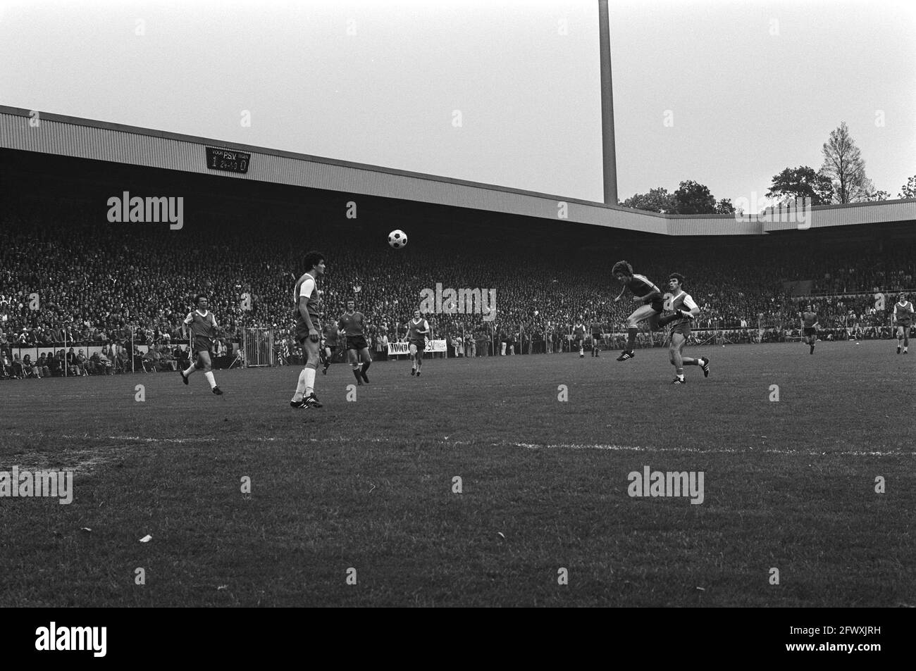 PSV contro Feyenoord 4-1, momenti di gioco, 29 maggio 1976, sport, Calcio, Paesi Bassi, foto agenzia stampa del XX secolo, notizie da ricordare, documentario Foto Stock