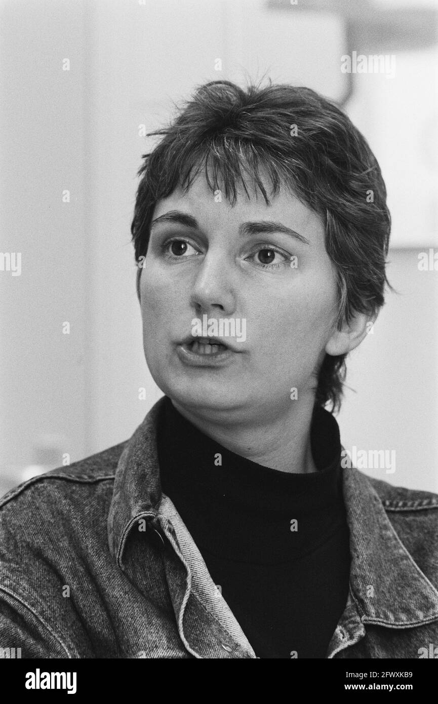 PTT, ritratti, 7 febbraio 1989, PTT, I Paesi Bassi, foto agenzia stampa del XX secolo, notizie da ricordare, documentario, fotografia storica 1945-1990 Foto Stock