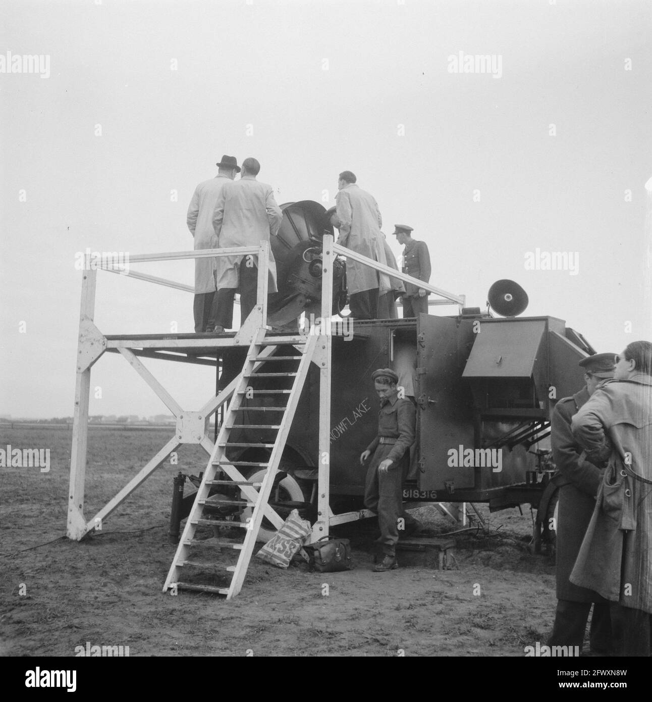 Radar, maggio 20 1947, RADAR, Paesi Bassi, foto agenzia stampa del XX secolo, notizie da ricordare, documentario, fotografia storica 1945-1990, Visual sto Foto Stock