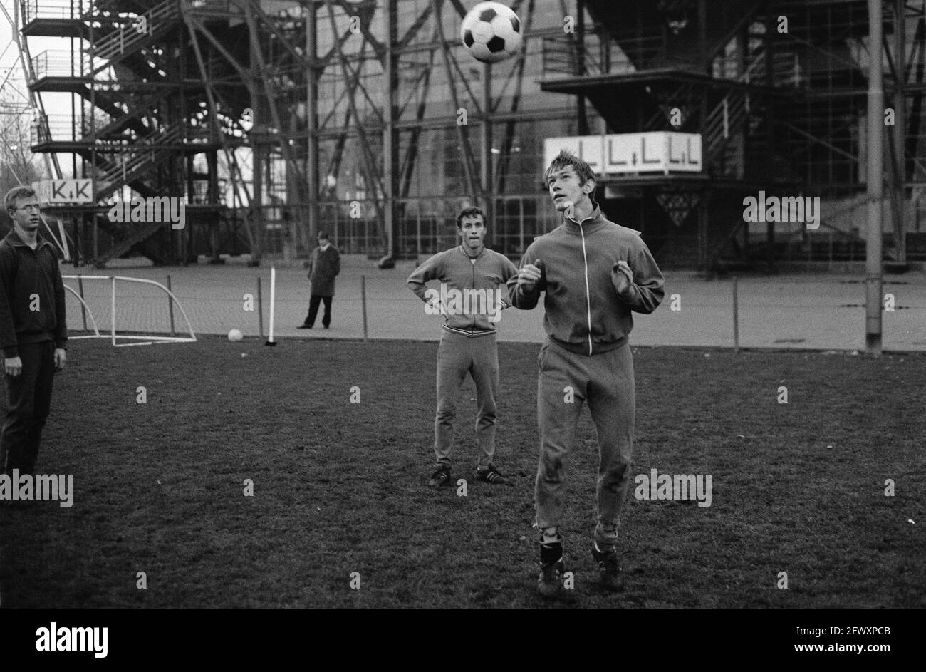 Pulizia delle finestre, 4 novembre 1969, Paesi Bassi, foto agenzia stampa del XX secolo, notizie da ricordare, documentario, fotografia storica 1945-1990, vi Foto Stock