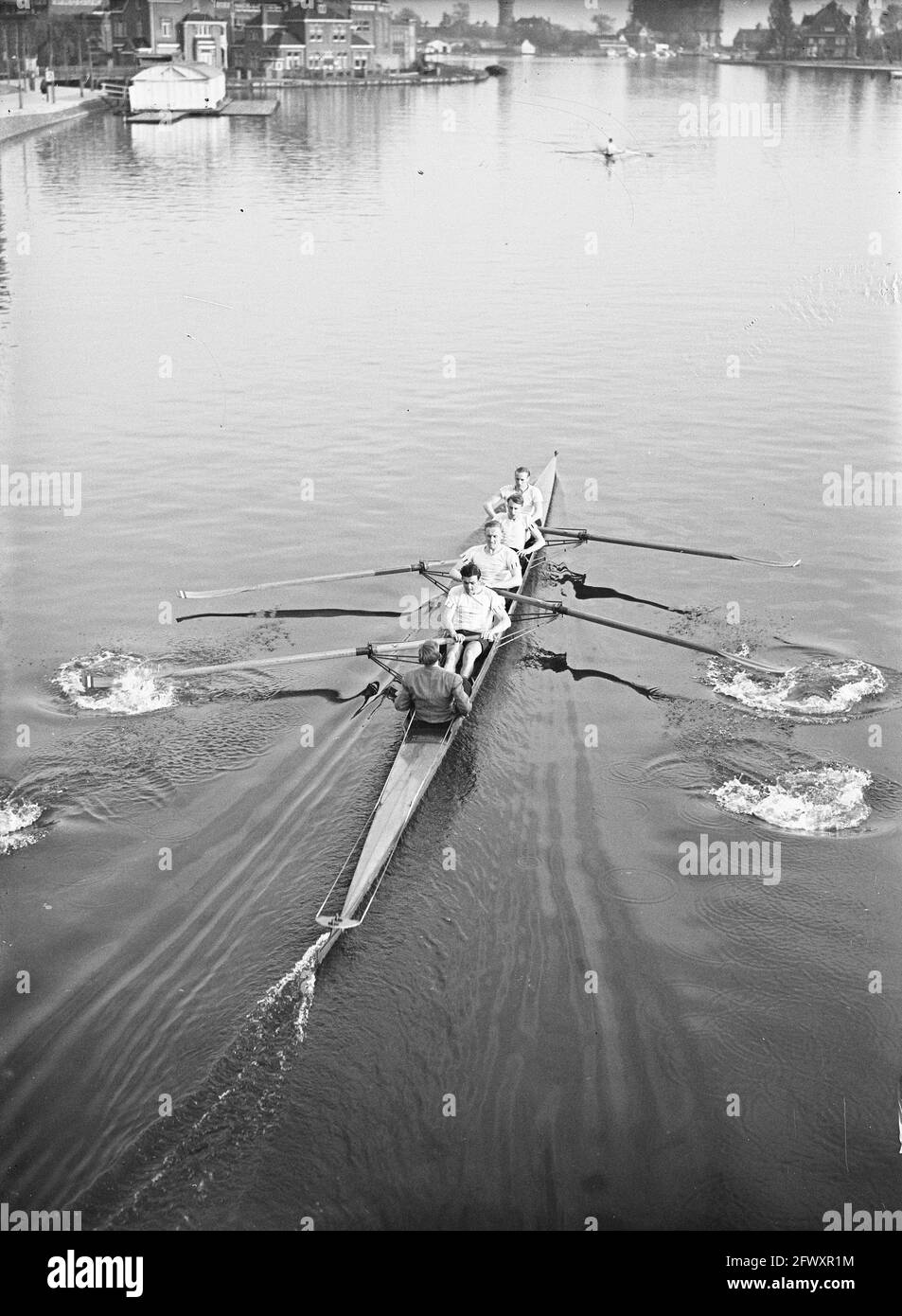 Old Four Nereus, 8 maggio 1947, Paesi Bassi, foto agenzia stampa del XX secolo, notizie da ricordare, documentario, fotografia storica 1945-1990, visivo Foto Stock