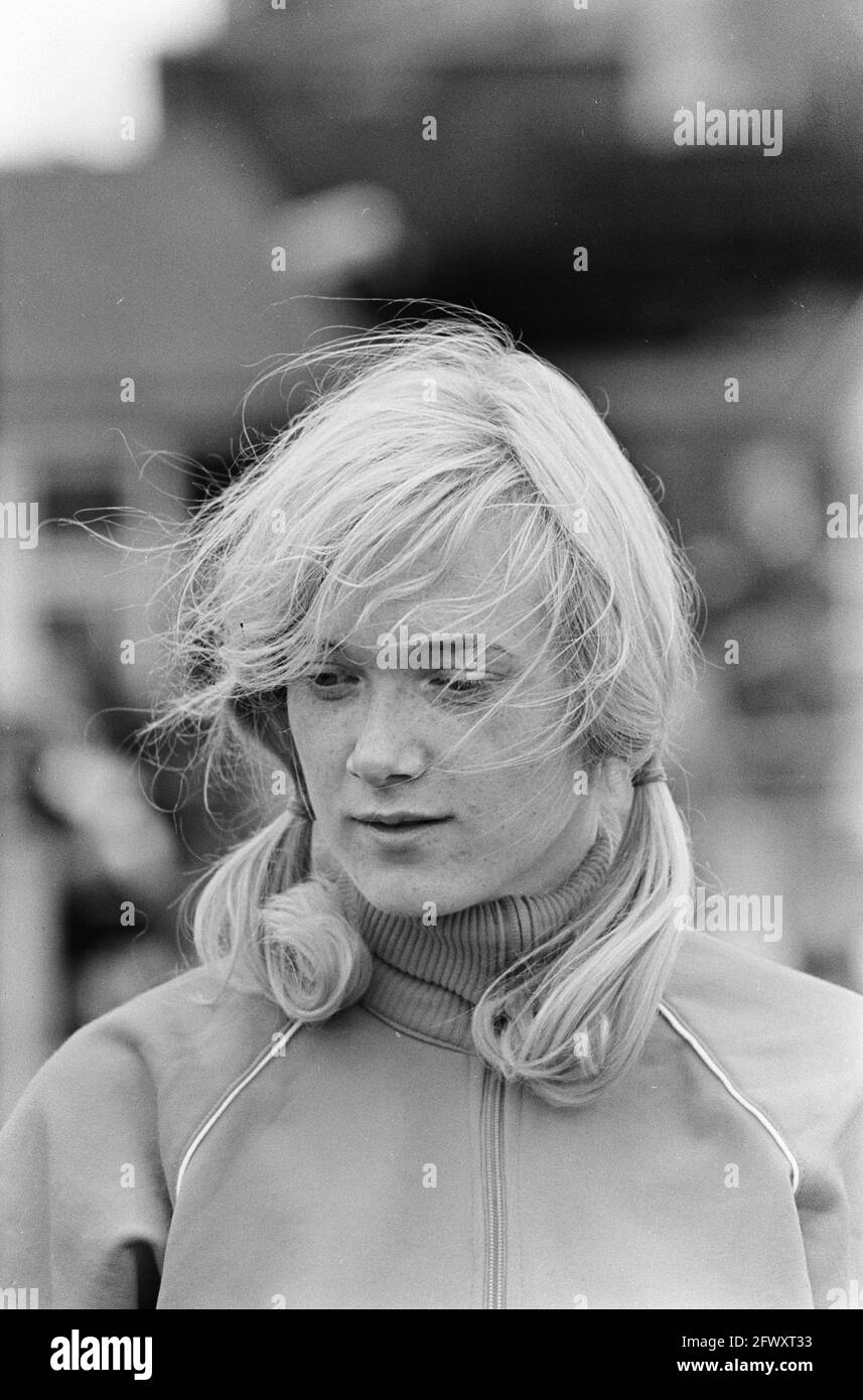 Atletica, Corrie Bakker (capo), 15 agosto 1966, ATLETICA, I Paesi Bassi, foto agenzia stampa del XX secolo, notizie da ricordare, documentario, storico Foto Stock