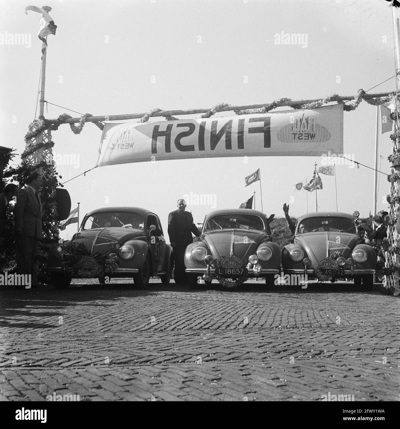 Equipe Parool, 24 aprile 1952, squadre, Paesi Bassi, foto agenzia stampa del xx secolo, notizie da ricordare, documentario, fotografia storica 1945-1990, Foto Stock