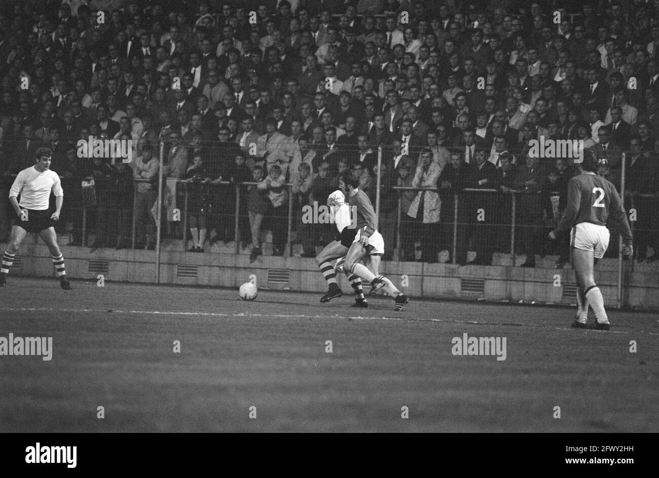 PSV contro FC Twenthe, 25 settembre 1970, sport, calcio, Paesi Bassi, foto agenzia stampa del xx secolo, notizie da ricordare, documentario, storico p. Foto Stock
