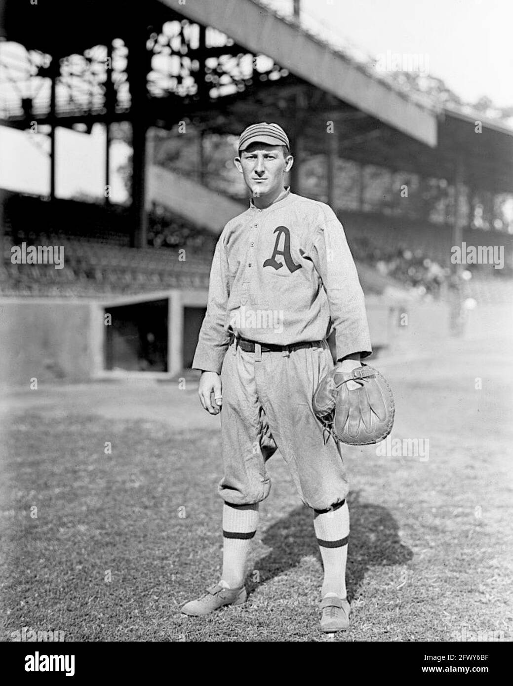 Jack Lapp, Philadelphia Athletics, 1914. Foto Stock