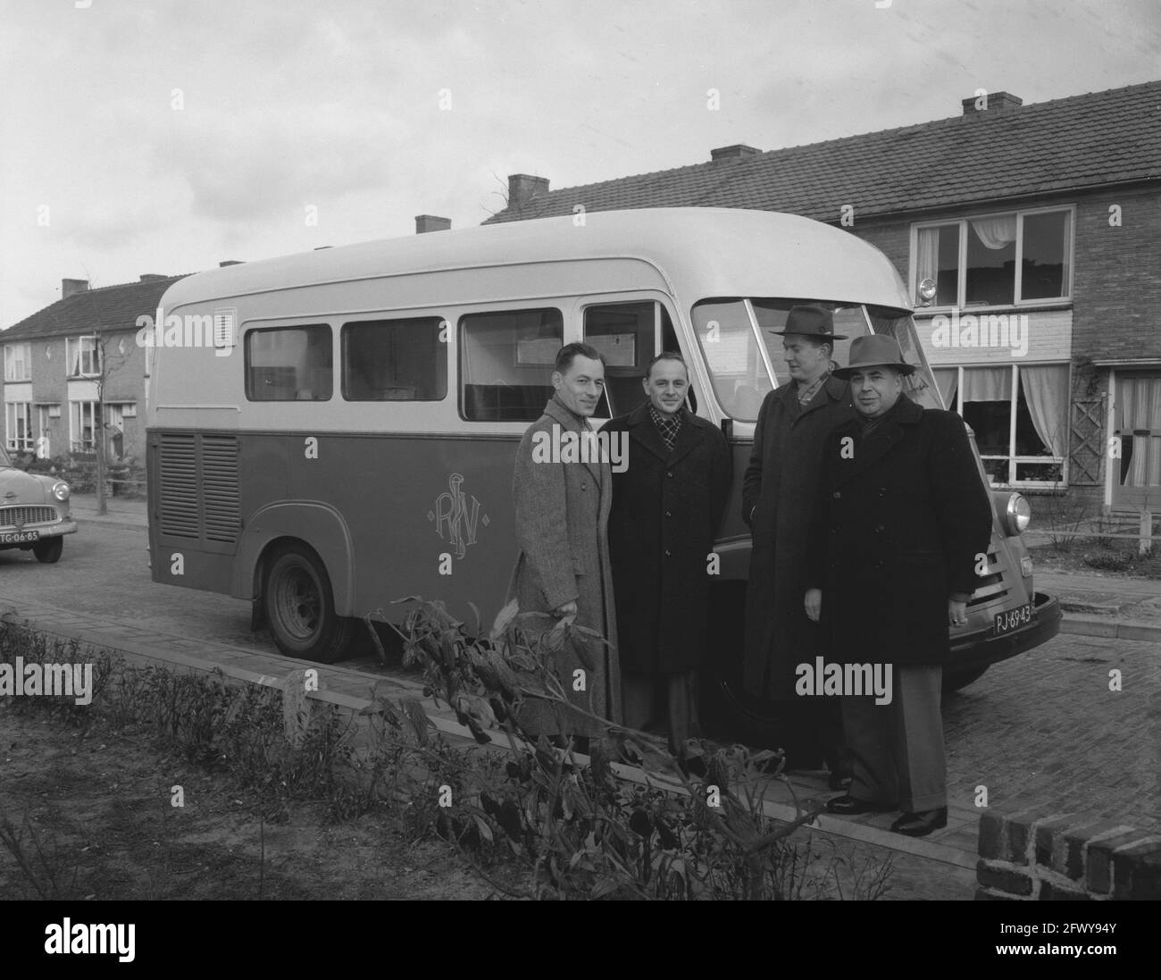 Ricerca radioattiva, 14 febbraio 1958, RICERCA, Paesi Bassi, foto agenzia stampa del XX secolo, notizie da ricordare, documentario, fotografia storica Foto Stock