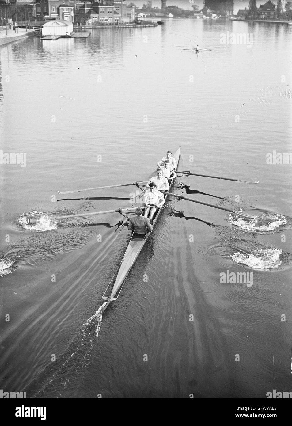 Old Four Nereus, 8 maggio 1947, Paesi Bassi, foto agenzia stampa del XX secolo, notizie da ricordare, documentario, fotografia storica 1945-1990, visivo Foto Stock