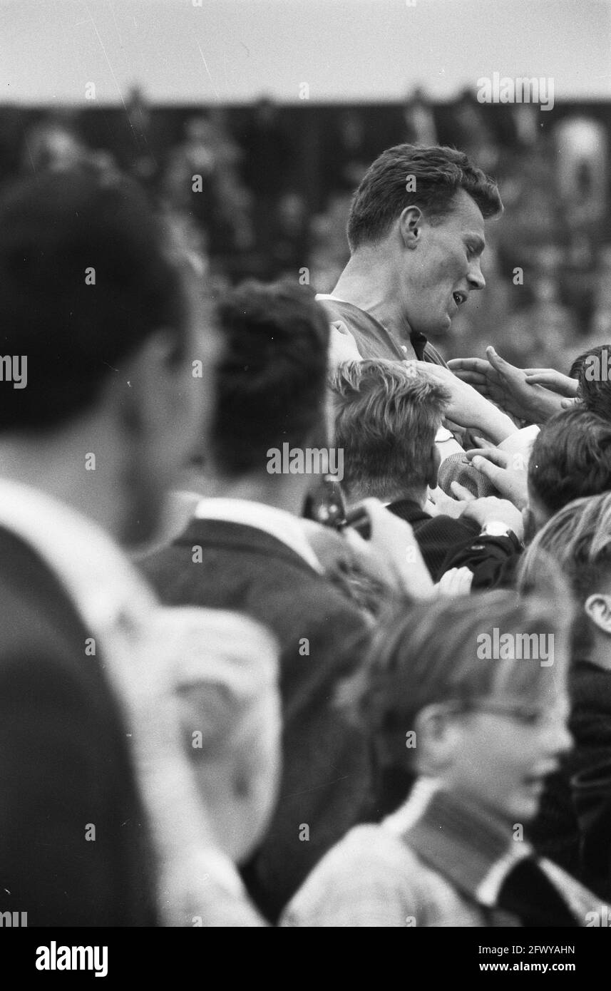 RCH Against Limburgia, 26 maggio 1960, Paesi Bassi, foto agenzia stampa del XX secolo, notizie da ricordare, documentario, fotografia storica 1945-1990, Foto Stock