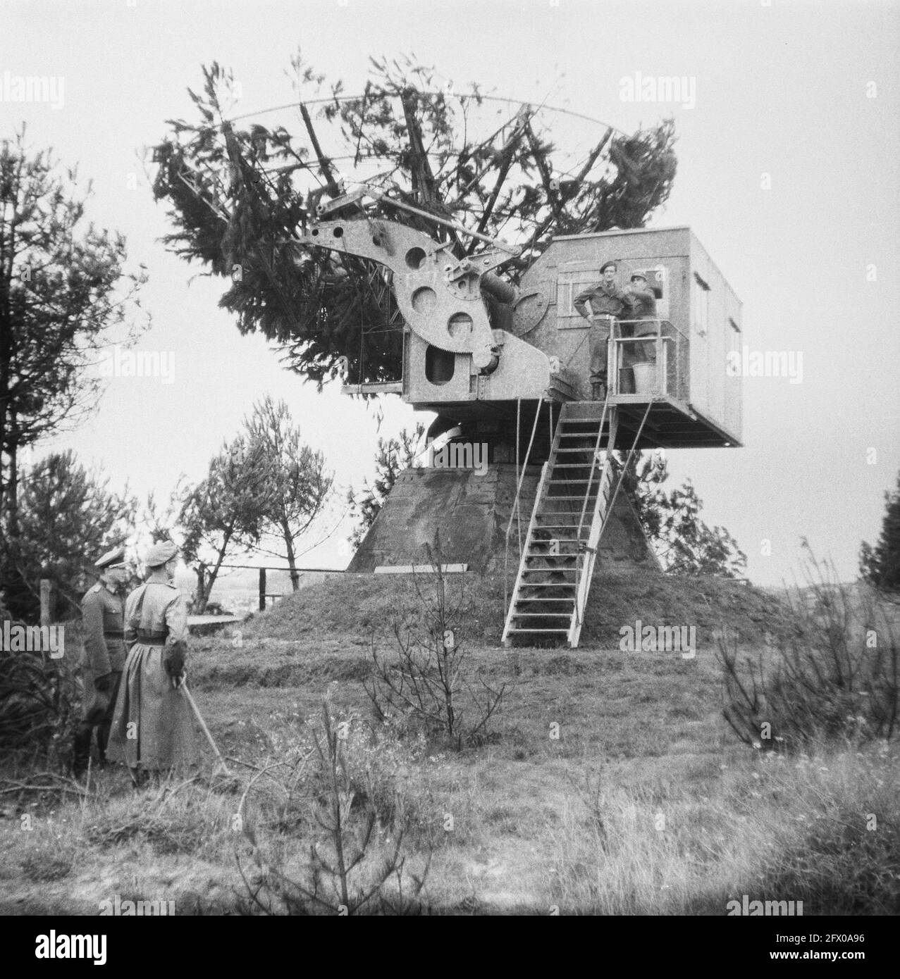[Serie di mine terrestri sbarbate a Hook of Holland], agosto 1945, mine terrestri, sdoganamento, seconda guerra mondiale, Ricostruzione, Paesi Bassi, foto agenzia stampa del XX secolo, notizie da ricordare, documentario, fotografia storica 1945-1990, storie visive, Storia umana del XX secolo, che cattura momenti nel tempo Foto Stock
