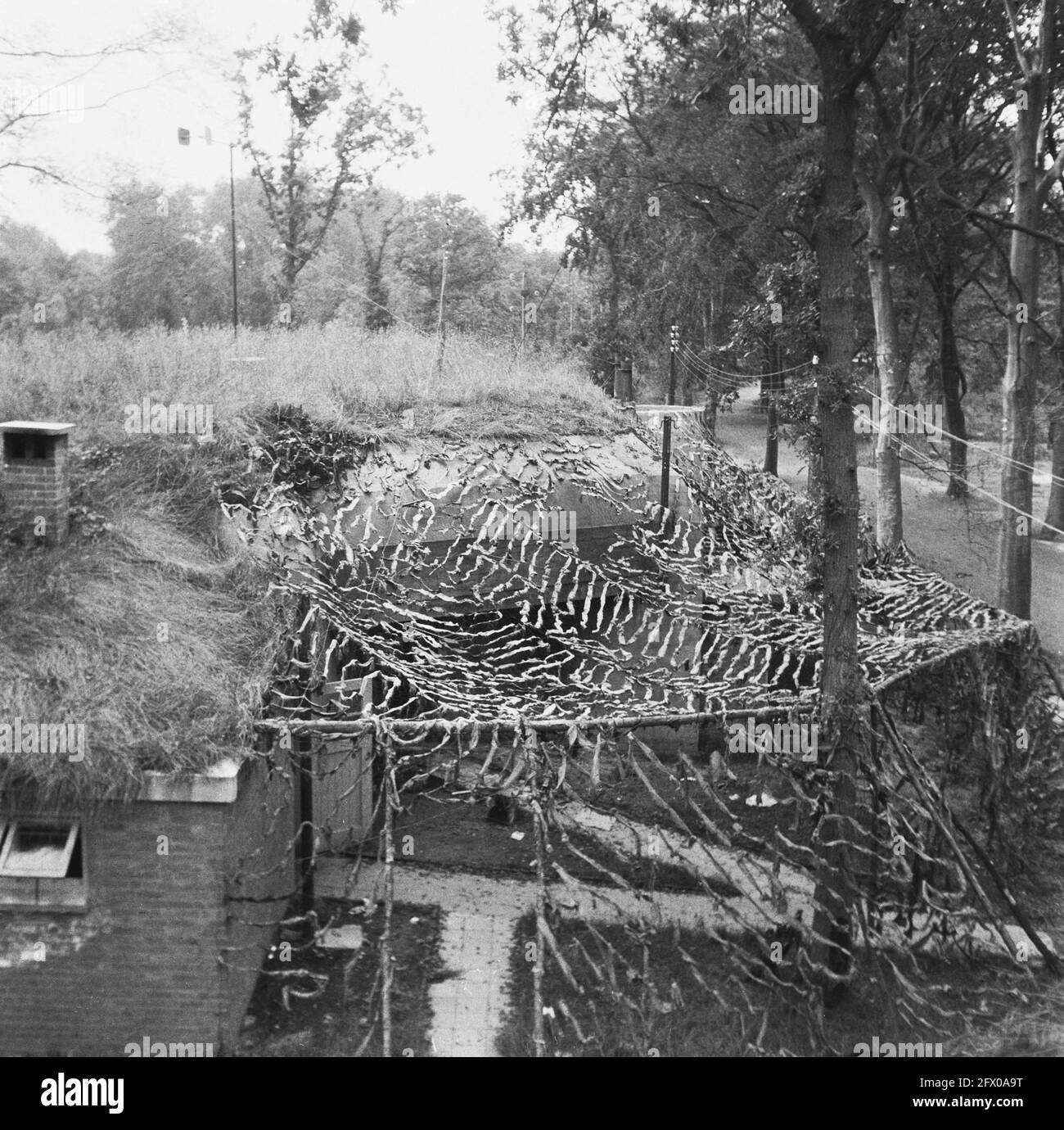 [Serie di mine terrestri sbarbate in Hook of Holland], agosto 1945, mine terrestri, sdoganamento, seconda guerra mondiale, Ricostruzione, Paesi Bassi, foto agenzia stampa del XX secolo, notizie da ricordare, documentario, fotografia storica 1945-1990, storie visive, Storia umana del XX secolo, che cattura momenti nel tempo Foto Stock