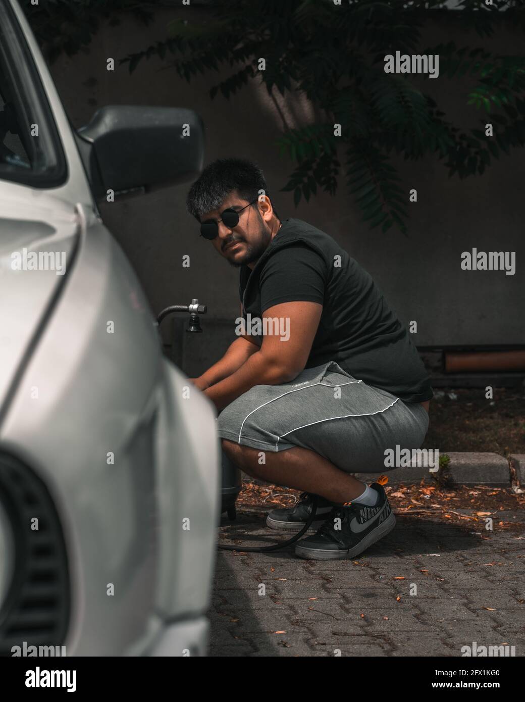 BMW E30 320i (1989) Foto Stock