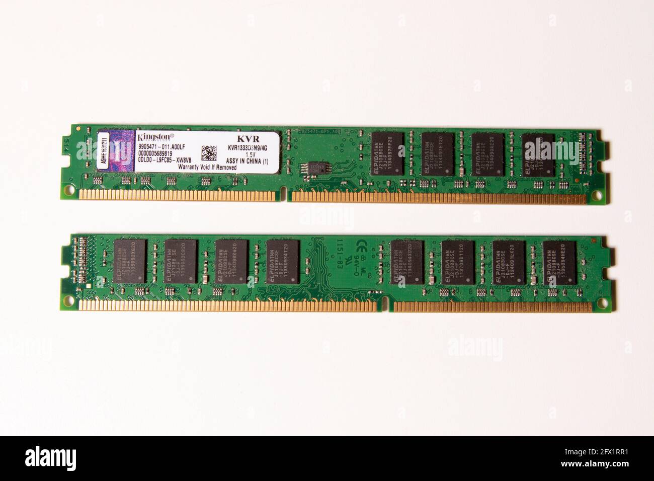 Moduli di memoria Kingston da 4 GB Foto Stock