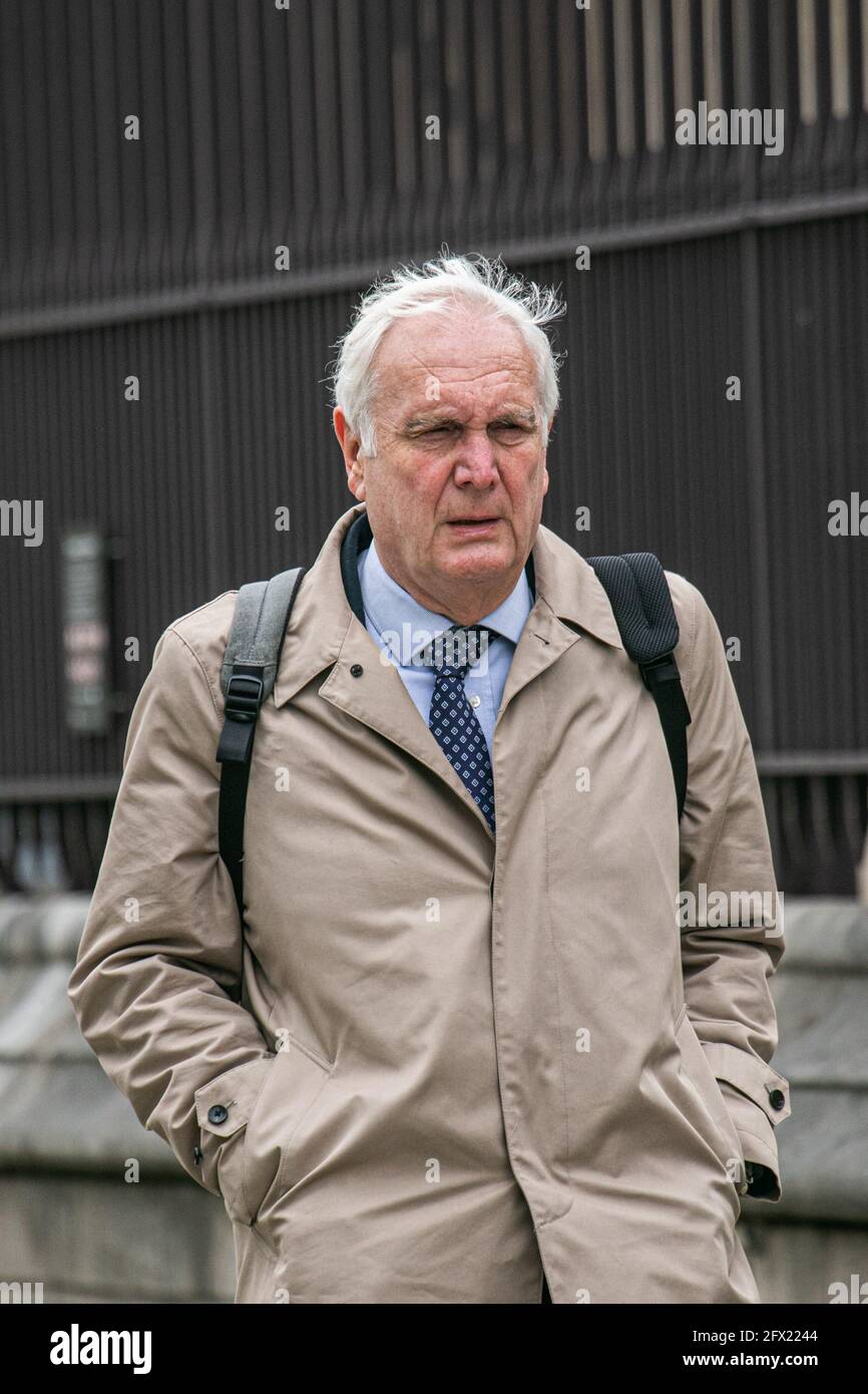 WESTMINSTER LONDRA 25 maggio 2021. Edward Lister Baron Udny-Lister, ex consigliere strategico capo del primo ministro Boris Johnson. Credit amer Ghazzal/Alamy Live News Foto Stock