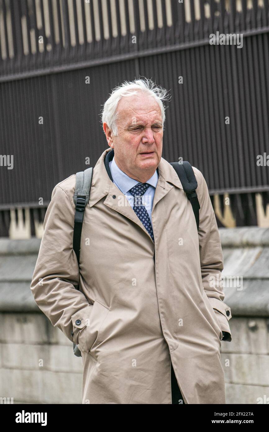 WESTMINSTER LONDRA 25 maggio 2021. Edward Lister Baron Udny-Lister, ex consigliere strategico capo del primo ministro Boris Johnson. Credit amer Ghazzal/Alamy Live News Foto Stock