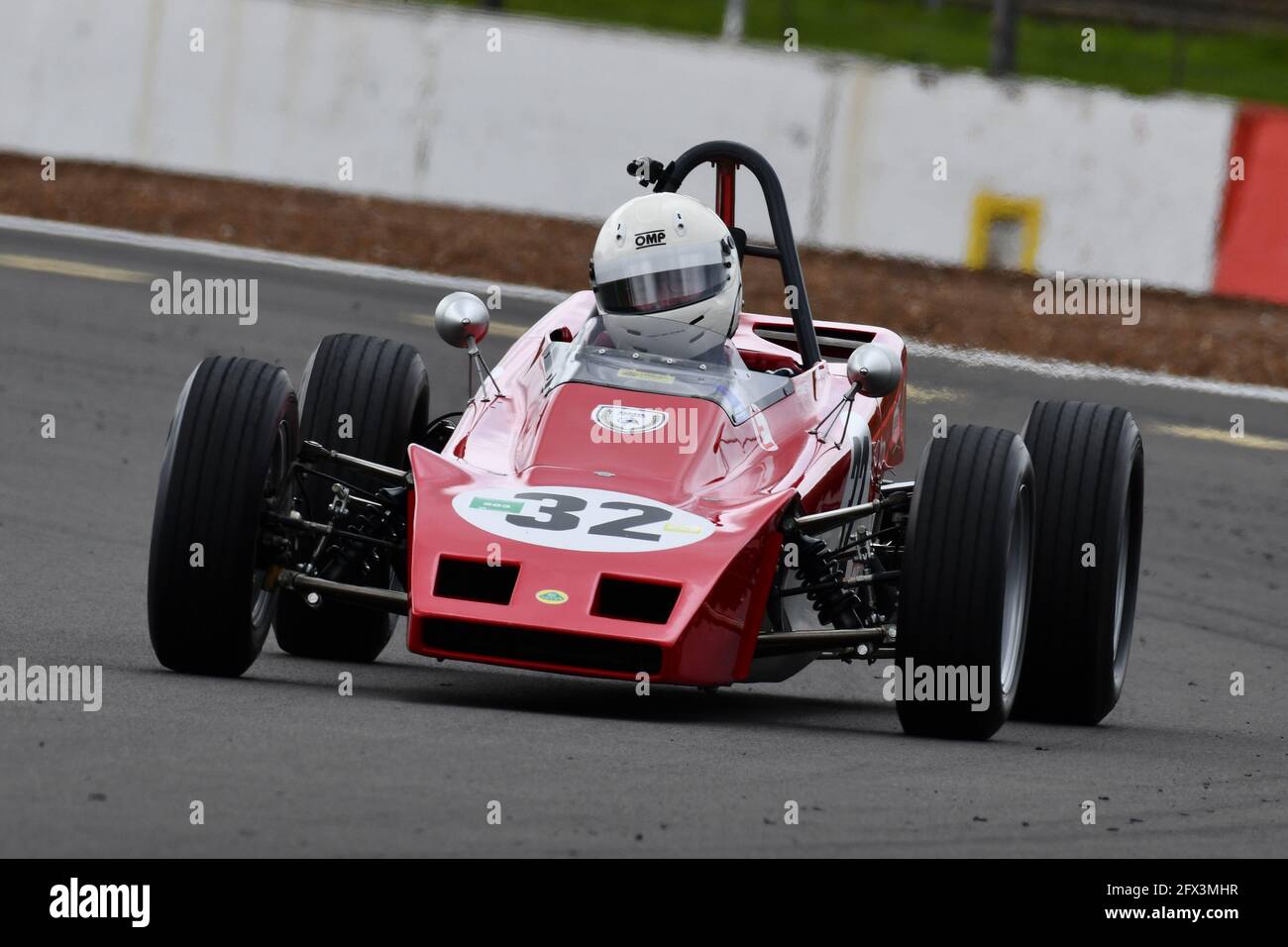 Nigel Adams, Lotus 61, Historic Formula Ford Championship, HFF, Historic Sports Car Club, HSCC, International Trophy Meeting, Silverstone Grand Prix C. Foto Stock