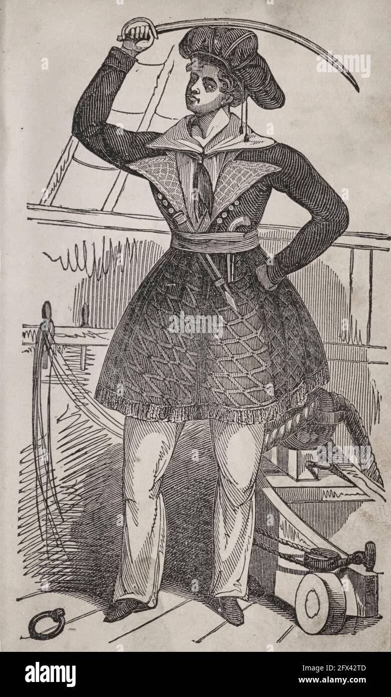 Alwilda, la donna Pirate Foto Stock