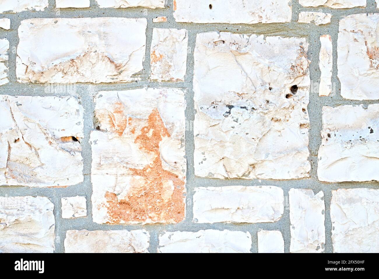 rivestimento in pietra per pareti esterne Foto Stock