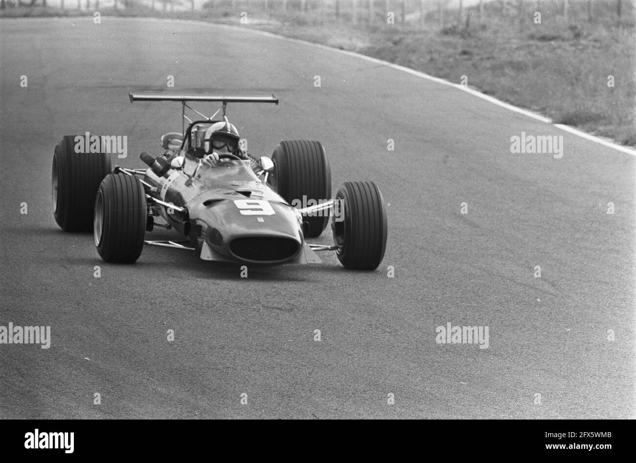 Grand Prix 68 Zandvoort .Chris Amon (Ferrari), 23 giugno 1968, motorsport, Paesi Bassi, foto agenzia stampa del xx secolo, notizie da ricordare, documentario, fotografia storica 1945-1990, storie visive, Storia umana del XX secolo, che cattura momenti nel tempo Foto Stock