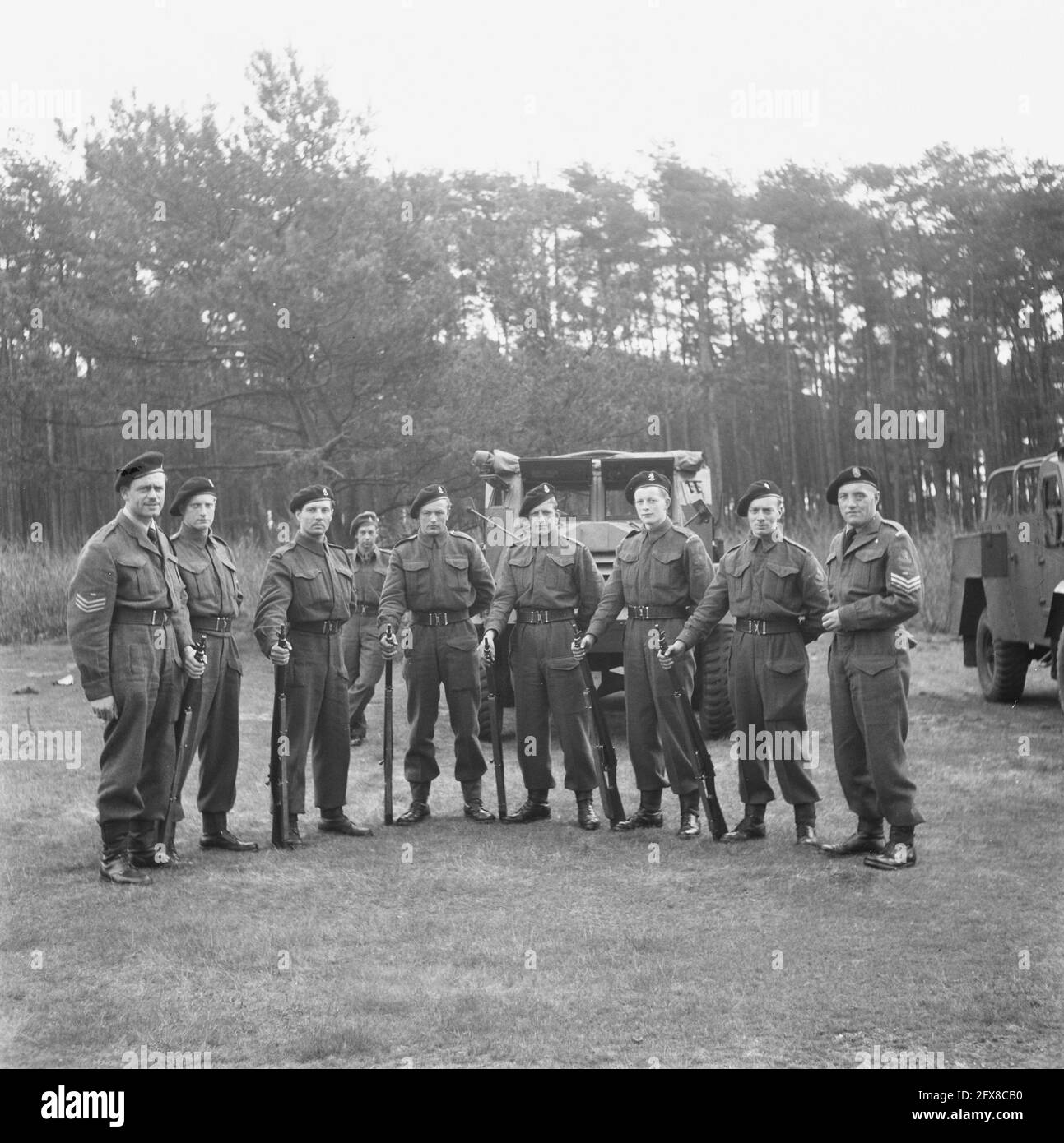 Divisione armata di edificazione, 1 maggio 1946, edificazione, Paesi Bassi, foto agenzia stampa del xx secolo, notizie da ricordare, documentario, fotografia storica 1945-1990, storie visive, Storia umana del XX secolo, che cattura momenti nel tempo Foto Stock