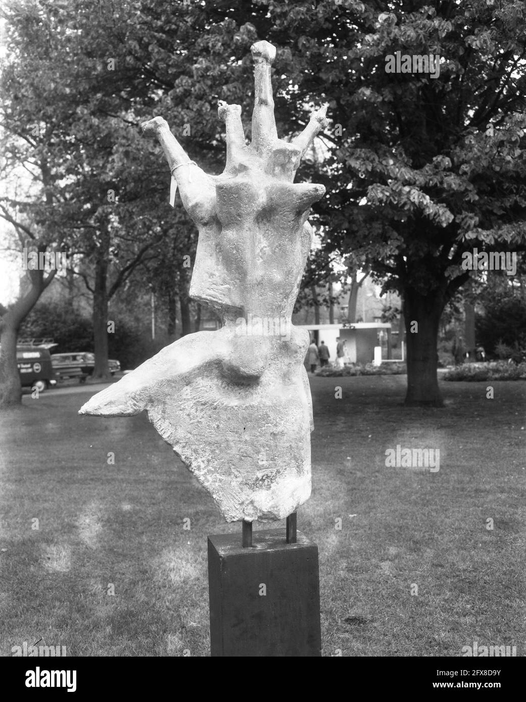 Sculture delle Fiandre, Limburgo, 5 maggio 1966, sculture, I Paesi Bassi, foto agenzia stampa del XX secolo, notizie da ricordare, documentario, fotografia storica 1945-1990, storie visive, Storia umana del XX secolo, che cattura momenti nel tempo Foto Stock