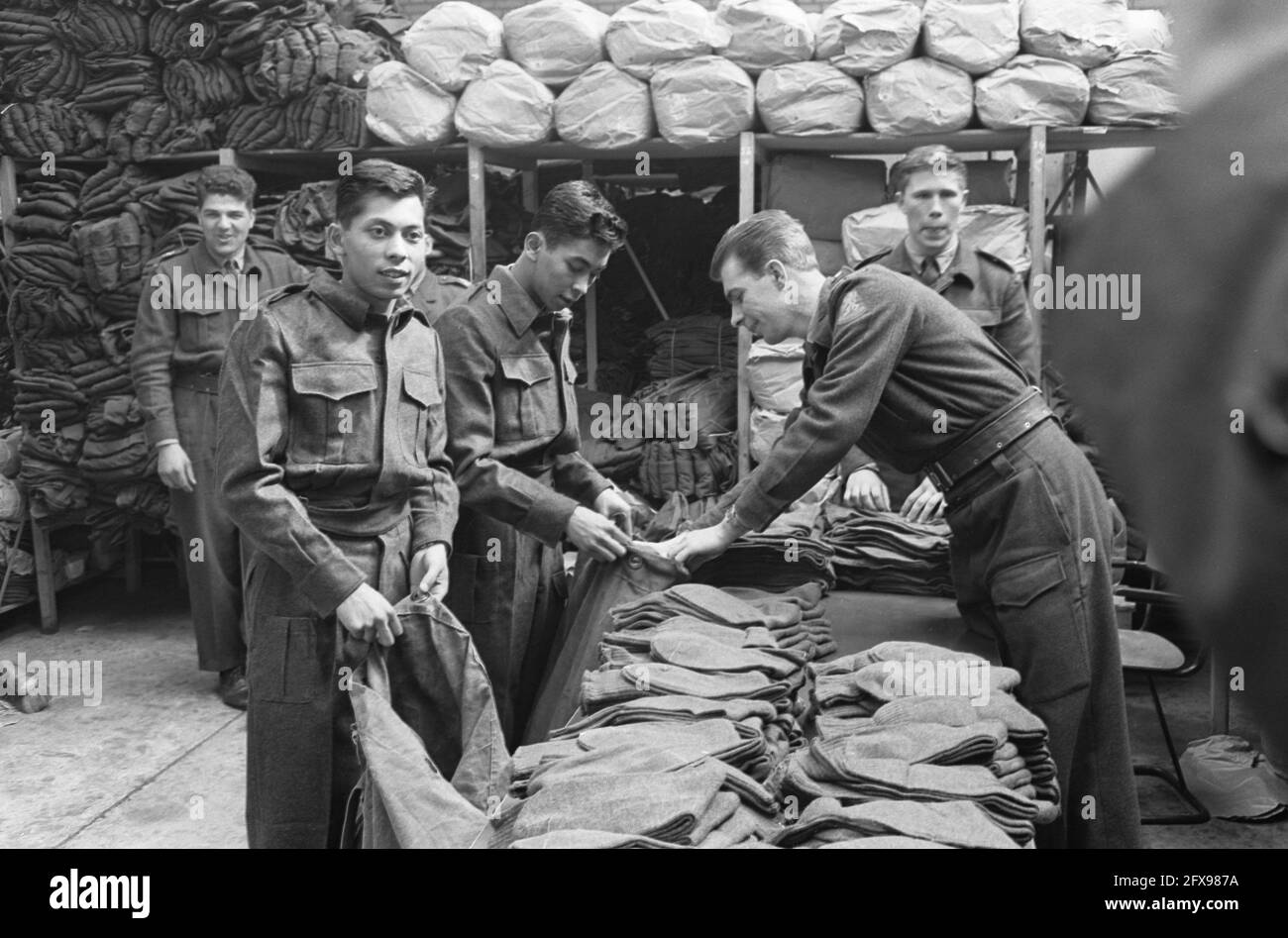 Blue Diamonds in servizio, 4 aprile 1962, iscrizione, Paesi Bassi, foto agenzia stampa del xx secolo, notizie da ricordare, documentario, fotografia storica 1945-1990, storie visive, Storia umana del XX secolo, che cattura momenti nel tempo Foto Stock