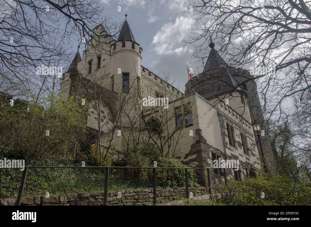 Die Burg Rode ist eine Höhenburg in der Stadtmitte von Herzogenrath Foto Stock