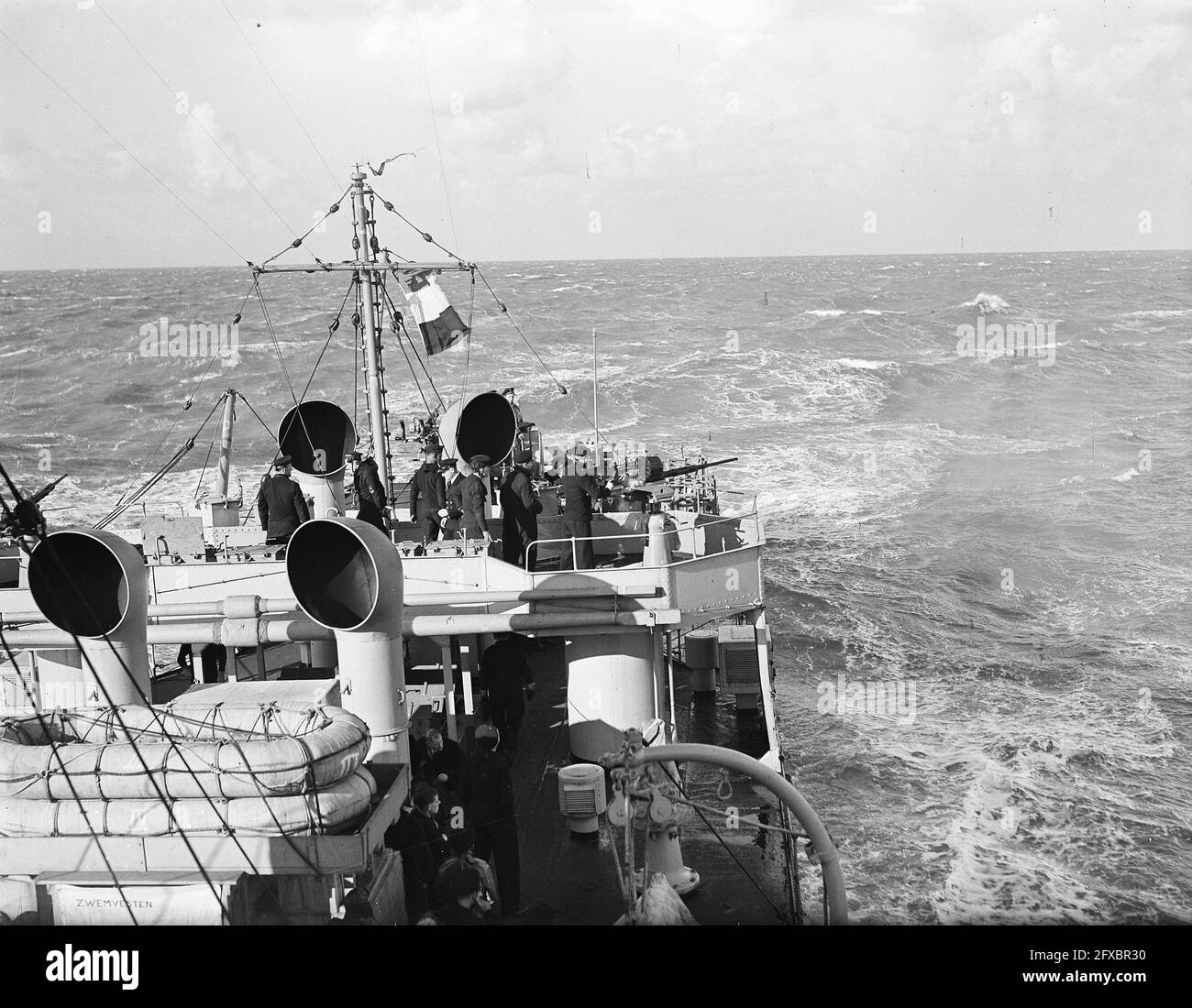 Johan Maurits, 17 novembre 1947, navi, acqua, I Paesi Bassi, foto agenzia stampa del XX secolo, notizie da ricordare, documentario, fotografia storica 1945-1990, storie visive, Storia umana del XX secolo, che cattura momenti nel tempo Foto Stock