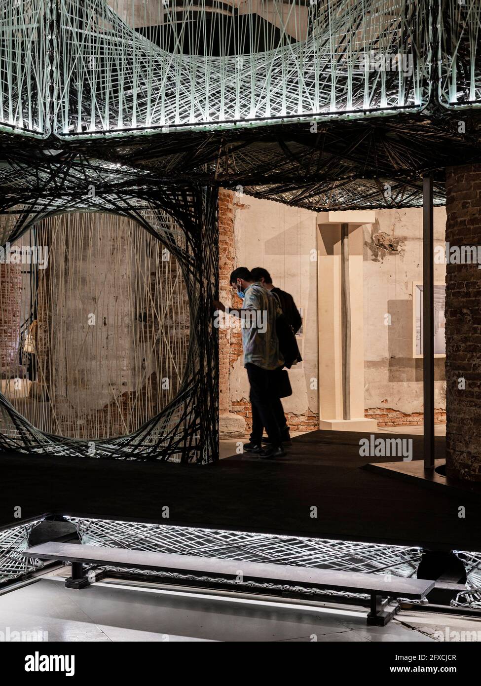 Cultura materiale. 17° Biennale di architettura di Venezia, Venezia, Italia. Architetto: Vari, 2021. Foto Stock